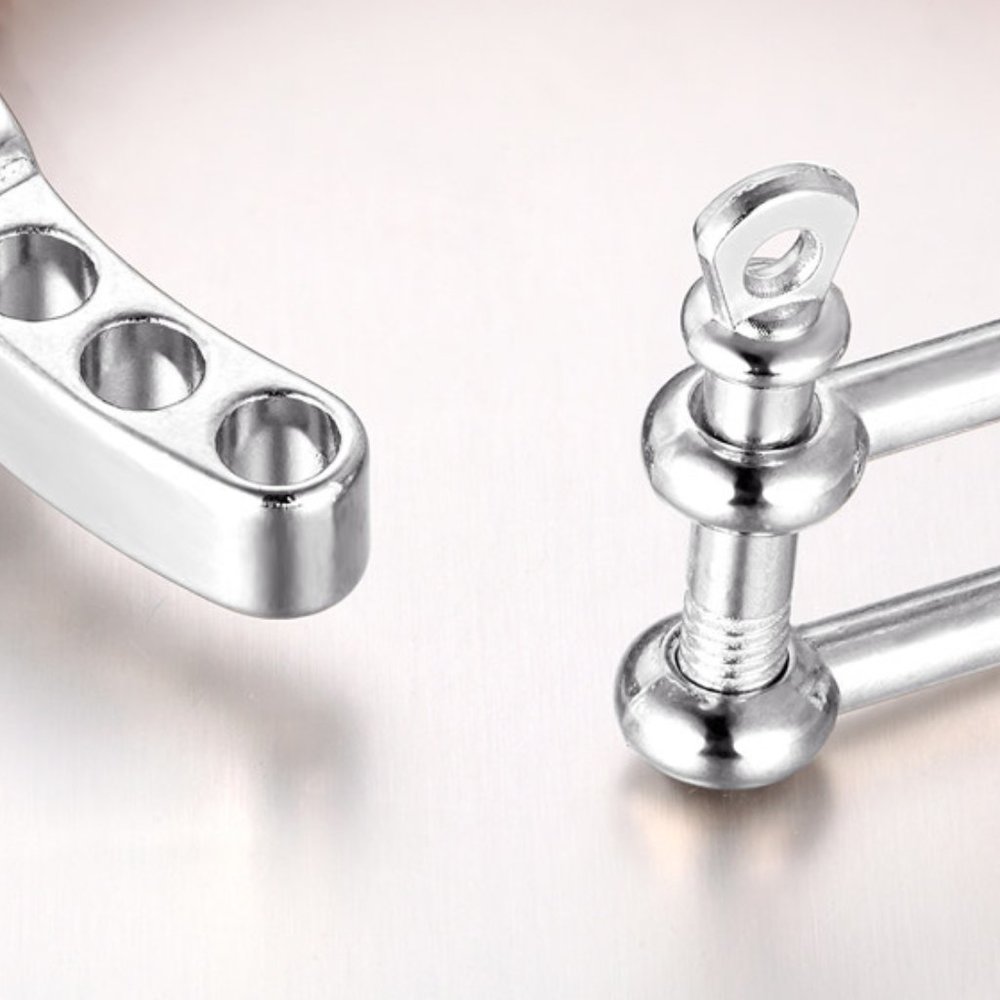 [New] Stainless Steel Bracelet Men - Picture 2 of 5